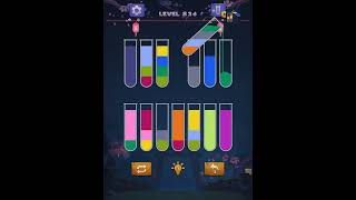Water color sort puzzle level 834 ios android | Sort water color puzzle leve 834 ios ipad iphone