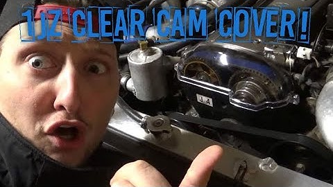 1JZ VVTi Clear Cam Cover!!!!!!!! | RARE JDM PART!