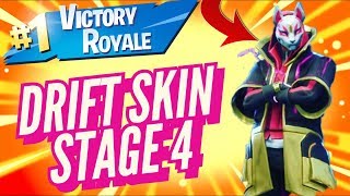 Stage 4 Drift Skin Gameplay In Fortnite Battle Royale..