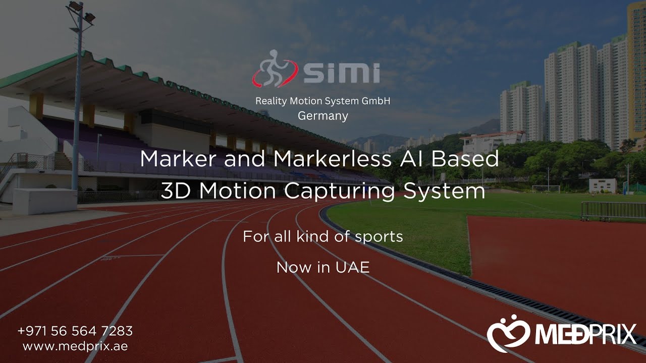 AI Based 3D Motion Capturing System | Marker and Markerless Motion ...