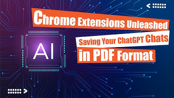 Saving Your ChatGPT Chats in PDF Format: Chrome Extensions Unleashed