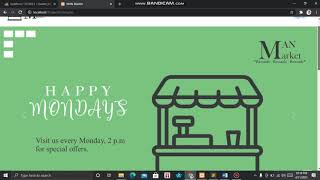 Pemrograman Web 2 membuat website market