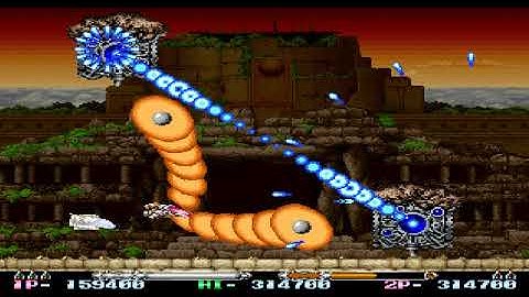 R-Type Leo (Arcade) 2P Cooperative Playthrough