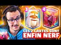 Les 2 cartes qui ont cassé le jeu sont enfin &quot;NERF&quot; !