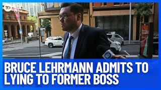 Bruce Lehrmann Admits To Lying To His Former Boss Minister Linda Reynolds | 10 News First