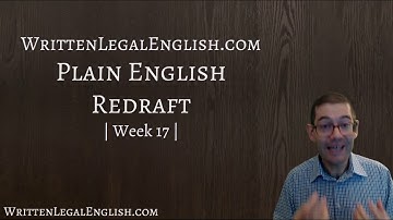 How to write plain language 17