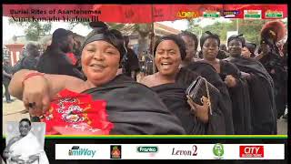 Nananom perform powerful possession ritual at Manhyia Palace during Asantehemaa’s Dote Yie.