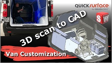 Van Customization with QUICKSURFACE | From 3D Scan to Perfect Fit