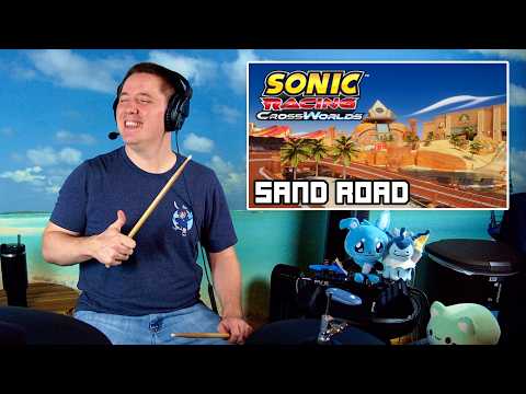Sonic Racing Crossworlds - Sand Road On Drums!