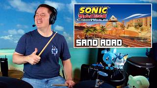 Sonic Racing Crossworlds - Sand Road On Drums!