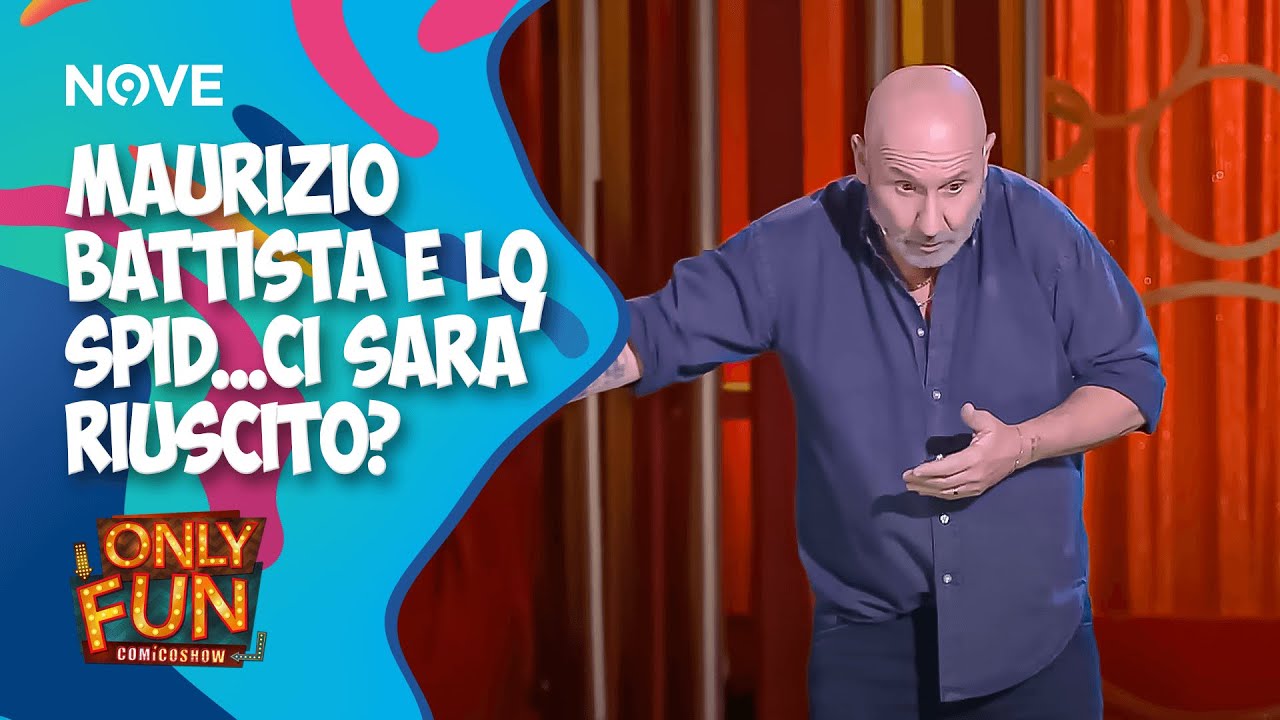 Maurizio Battista e lo SPID...ci sarà riuscito? | ONLY FUN