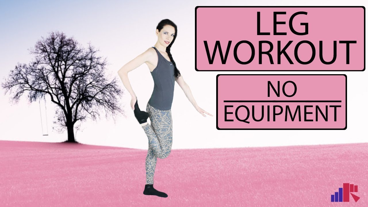 Leg Workout at Home - no equipment | Fitness Eat Right Fit Right - YouTube