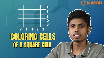 Coloring cells of a square grid | Raghunath JV | sumonmath.com