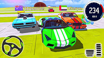 Car Game GT Stunt Master 3D - Multiplayer Driving Mega Ramp Car Race - Android GamePlay