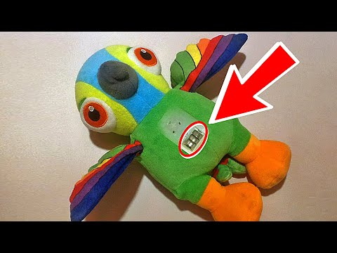 Cambio de pilas del Lorito Pepe - Reparando Juguetes