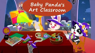 Baby Panda's Art Classroom - Learn Handicraft Skills with Modelling Clay and Paper | BabyBus Games screenshot 5
