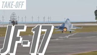 DCS JF-17 | Thunder | High Performance Take off | Afterburner | Pakistan Air Force