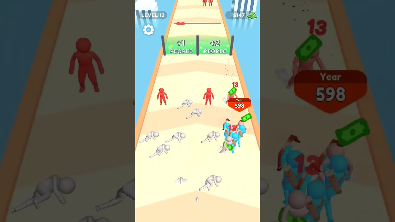 Crowd Evolution! Gameplay Walkthrough ( Android , iOS ) 