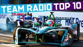 Top 10 Team Radio Moments Of Season 4 - ABB FIA Formula E Championship