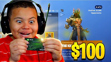 Kid Spends $100 On Season 7 *MAX* Battle Pass With Brother's Credit Card (Fortnite) | MindOfRez