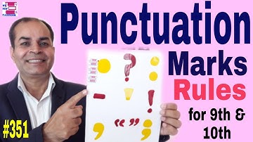 Punctuation Marks in English Grammar with examples by Vijay Kumar