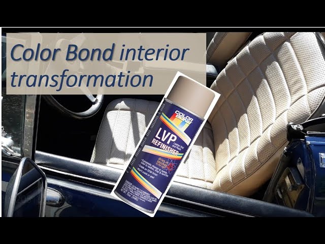 ColorBond Interior Paint - MGB Seats and Panels total transformation! 