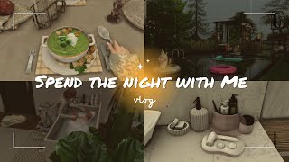 The Sims 4 Vlog Night Time Routine Of A Mom Cooking Dinner, Family Quality Time, Self Care