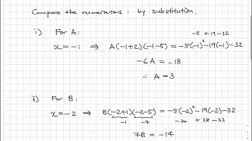 A-level Maths Edexcel Pure 2 Ch1.3 Partial fractions Exercise 1D Q6 (2017 Specifications)