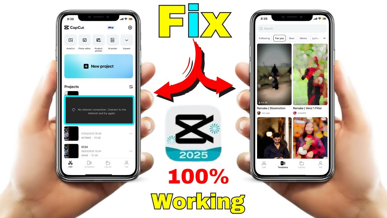 How To Fix Capcut Export No Internet Connection Problem 2025 | New Cap ...
