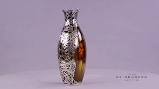 Rookwood Pottery Silver Overlay Vase, Dated 1899