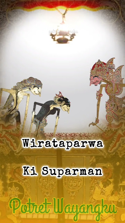Wirataparwa - Ki Suparman Live Somodaran ±1980