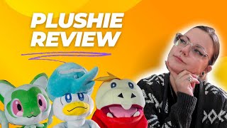 Plushie Review! - Life-size Paldean Starters!