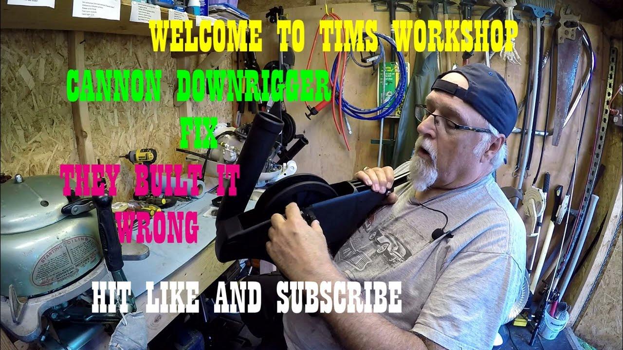 Cannon downrigger issues how to fix YouTube