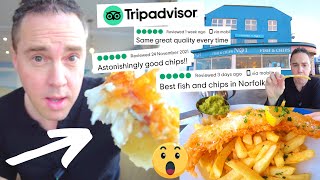 The BEST Fish & Chips In Cromer  No.1 Cromer Review