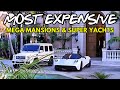 1hour luxury tour mega mansions luxury estates mega yachts  super yachts