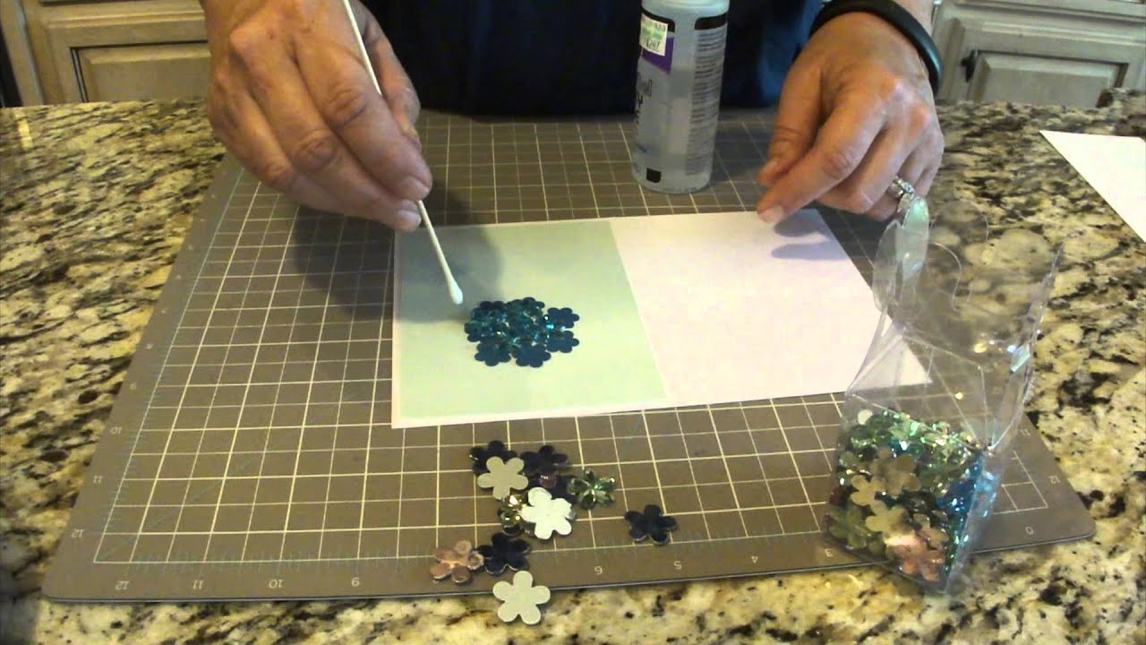 How To Make a Simple Bouquet of Flowers Greeting Card