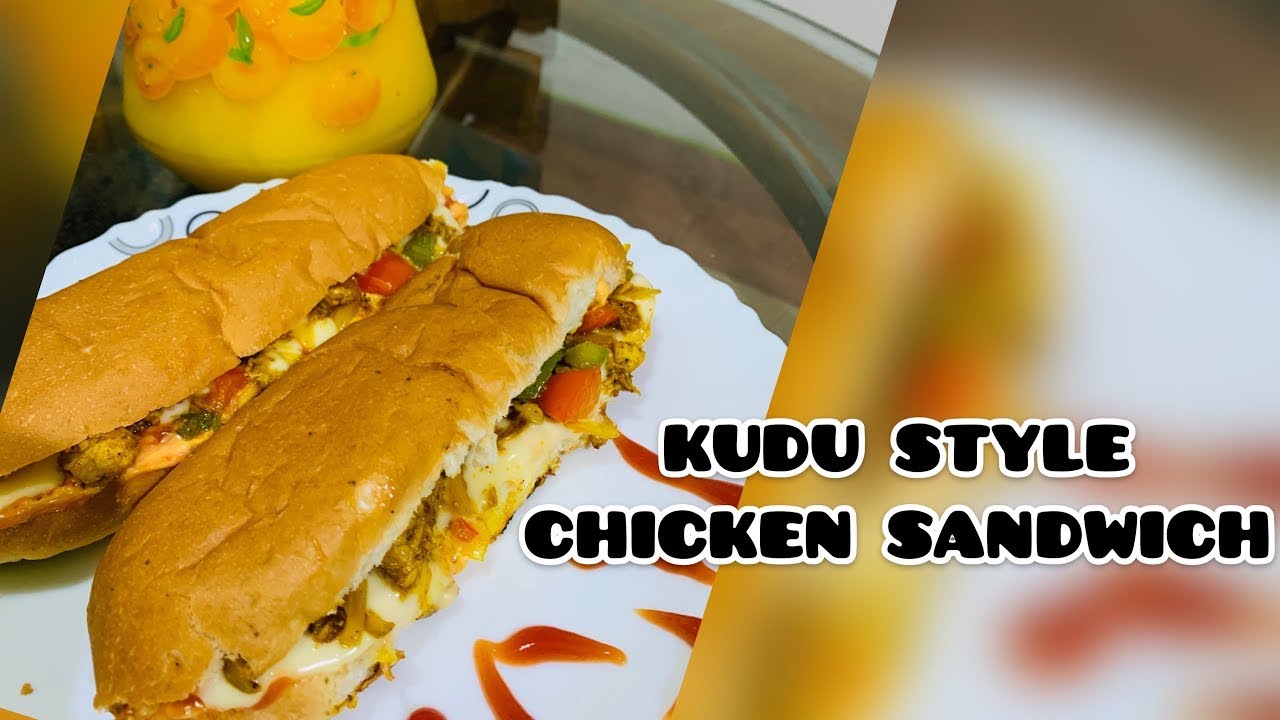Chilli Chicken Sandwich Kudu orignal Recipe Chef Ali Haider YouTube