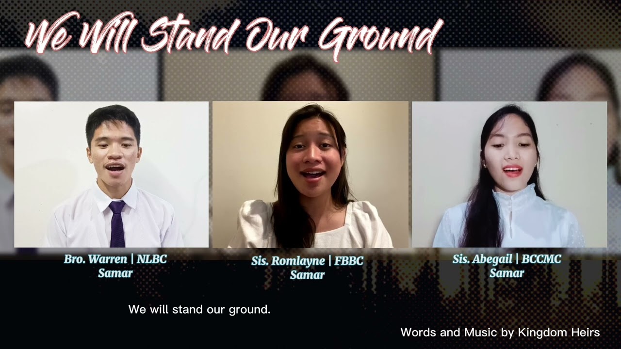 We Will Stand Our Ground | Trio