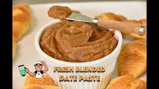 Let's make Date Paste Super Easy 2 Ingredients!