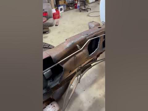 Silverado 2500HD frame repair - YouTube