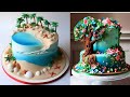 Cake art designs | Rose Flower Cake decoration