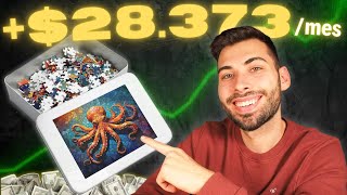 Create AI Puzzles for FREE 🧩 Easy Tutorial to Make Money in 2024