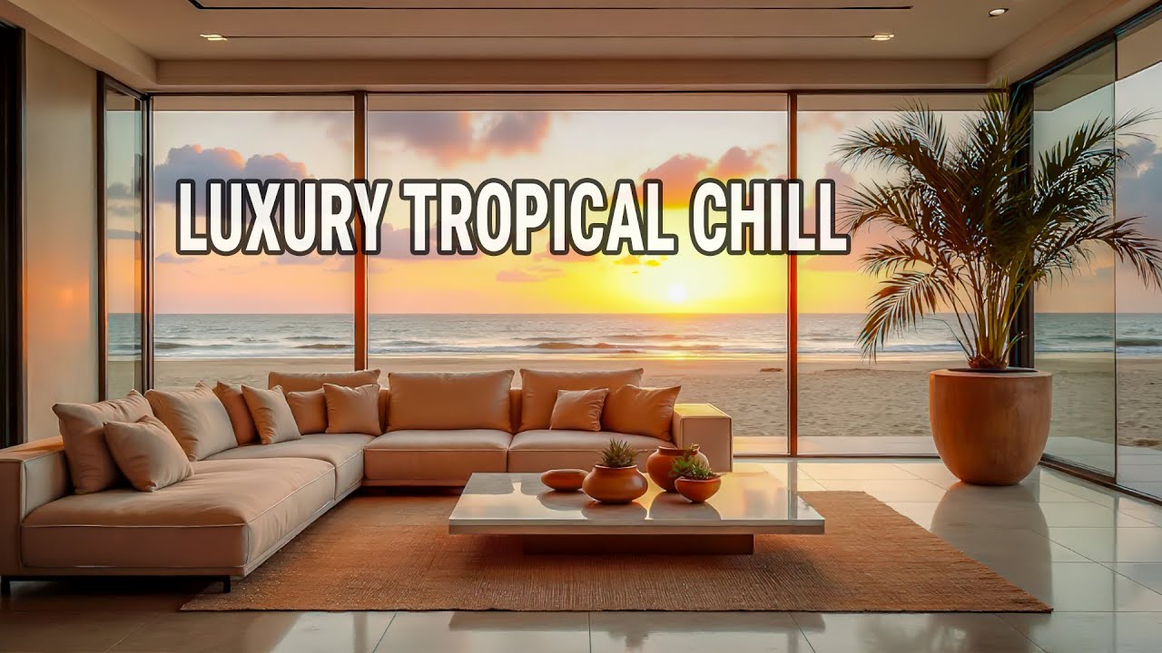 Tropical Lo fi Jazz House – Tropical Music Energy for Focus & Relaxation