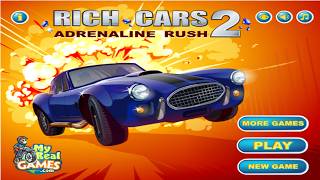Rich Cars 2: Adrenaline Rush | (Flash Game) Full Gameplay Playthrough