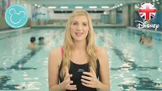 HEALTHY LIVING | Rebecca Adlington – Disney Inspired Games To Get Kids Active! | Official Disney UK