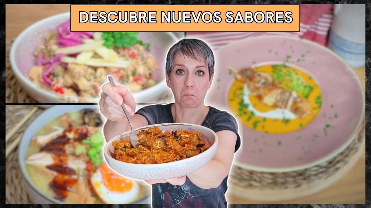 MENÚ SEMANAL CON TOQUE ASIÁTICO.