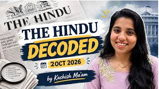 The Hindu Decoded 2 October 2026 |The Hindu Newspaper Analysis |  Current Affairs #thehinduanalysis
