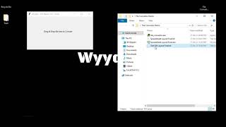 Python GUI Utility - Drag & Drop to Convert data (CSV, Excel)
