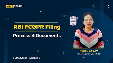 RBI FCGPR filing || Process & Documents || FEMA & RBI Compliance Series || Episode 6