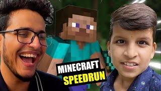 @Piyush Joshi Gaming Challenged Me to Minecraft Speedrun